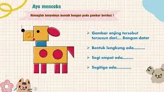 Menyusun dan Menguraikan Bentuk Bangun Datar - Matematika Kelas 1 SD - Aniti S.Pd