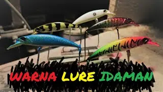 Lure killer hasil Kolaborasi Karya #ASLI MANCING X #ARIANTO SANDA X #Balistick Lure EPS 16