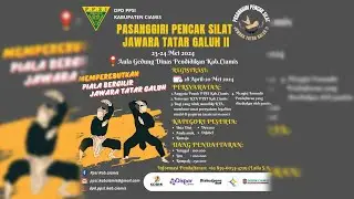 LIVE II PASANGGIRI PENCAK SILAT JAWARA TATAR GALUH II KAB. CIAMIS 23/05/2024