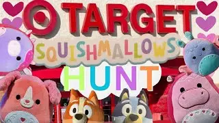 New Valentine's Squishmallow Hunting at Target Five Below and a Thrift Store