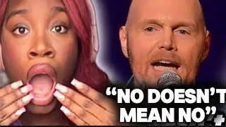 PSYCHOLOGY STUDENT REACTS TO BILL BURR - NO MEANS NO REACTION