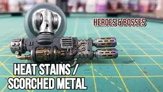 Heat Stains / Scorched Metal for Gun Barrels, Exhaust Pipes, Flamers, Thrusters