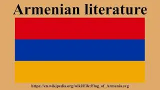 Armenian literature