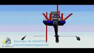 YAKAI Hydraulic Cutter Suction Dredger Video Demo