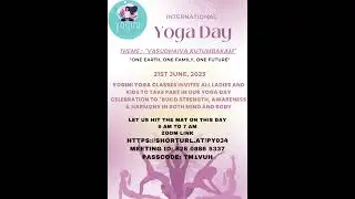 International Yoga Day Event