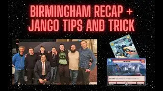Our recap of OPE Birmingham 200+ players torunamnet + Jango Tarkintown Tips | Starwars unlimited