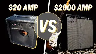 20$ VS 2.000$ AMP &ndash; How To Make A Cheap Amp Sound Better!