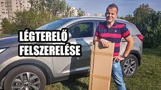 Heko légterelők felszerelése