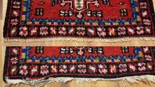 Teppich Fransen Reparatur | Carpet Fringes repair.
