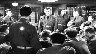 An officer briefs sergeants about the responsibility of a platoon leader, Sergean...HD Stock Footage