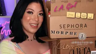 ULTA & SEPHORA HAUL!! | PR Packages | Pat McGrath, ABH, Rare Beauty & more?! | Hazelbeauty89 | 2021