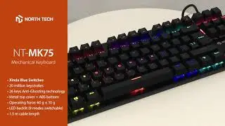 NT-MK75 Teclado Mec&aacute;nico Gamer
