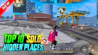 TOP 10 HIDDEN PLACES FOR CS RANK AFTER UPDATE | cs rank tips and tricks | without friends & gloowall