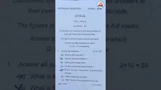 🔥🔥vbu ll bbmku ll sem-4 math honours 📃paper-8 ll 2019-22