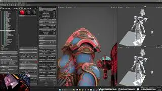 💙⚡ Tzeentch Chaos Witch  | W40K Fan Project 🔥⚪