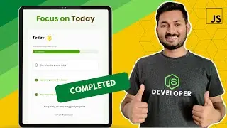 Your First JavaScript Project Completed | Part 2 | JavaScript Projects | Ep.02