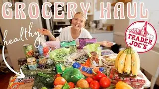 HEALTHY GROCERY SHOPPING HAUL || paleo based trader joe's groceries