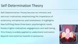 Motivation Theories 111