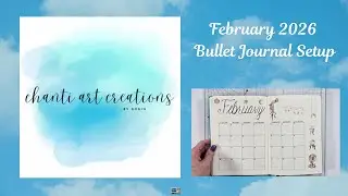 February 2026 Bullet Journal Setup (247)