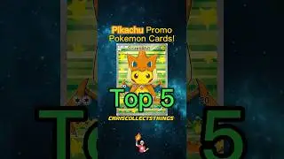 Top 5 Pok&eacute;mon PIKACHU Promos ⚡️#shorts #top5 #pikachu