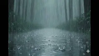Winter Rain Sounds + 432Hz for Deep Sleep & Meditation