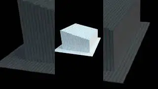3D Letter L illusion mind trick you must see #illusion #3Dart #visualtrick