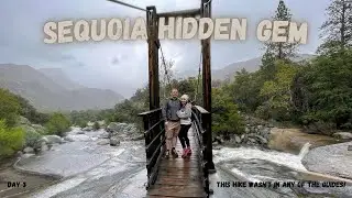 We Found A Hidden Trail In Sequoia National Park | Hike To A Bridge In The Middle Of Nowhere