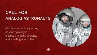 Call for Analog Astronauts: Apply now for the class of 2026!