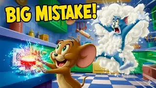 Tom and Jerry Funny Cartoon Video 😂 | The Red Button Disaster