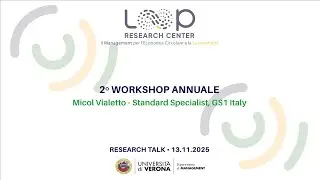 Il ruolo di GS1 per standardizzare i prodotti - LOOP Research Center, Dipartimento di Management