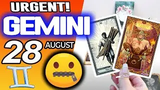 Gemini ♊URGENT❗️DON&rsquo;T SAY ANYTHING TO ANYONE PLEASE🙏🏻🤐🤫 horoscope for today AUGUST 28 2025 ♊ #gemini