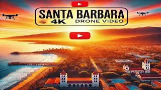 Sunrise Sunset Compilation - 4K Drone footage over Santa Barbara  #SantaBarbara #Drone #Sunset