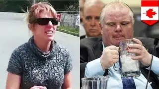 Rob ford's rehab girlfriend? Woman done for DUI driving mayor's car