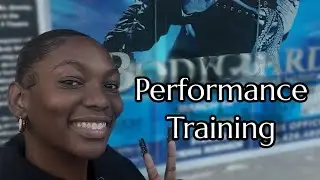 Performance training|  I fell off| The Bodyguard The Musical | Running and singing