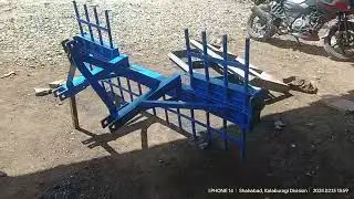 Farm waste bushes cleaning tractor equipment
