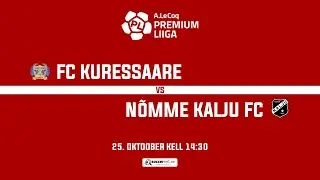 FC KURESSAARE - N&Otilde;MME KALJU FC, A. LE COQ PREMIUM LIIGA 34. voor