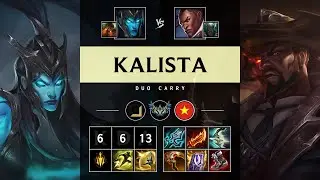Kalista ADC vs Lucian - VN Challenger Patch 25.17