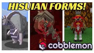 How To EASILY Get Every Hisuian Form Pokemon In Cobblemon!