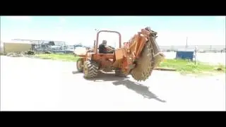 1997 Ditch Witch 8020T rock saw for sale | no-reserve Internet auction August 11, 2016