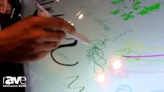 InfoComm 2015: Anoto Demonstrates Their Pen Technology on Optica's UHD Interactive Board