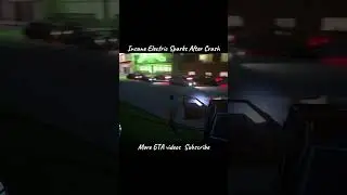 GTA Vice City Next Gen Car Crashes Electric Pole  Ultra HD Sparks #new #short #gtavicecity #nextgen