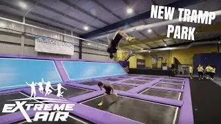 AWESOME NEW TRAMPOLINE PARK! (Extreme Air Cheshire, CT)
