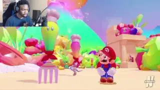Nintendo Switch Press Event - Super Mario Odyssey Live Reaction!