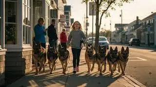 A Little Girl Surrounded by Six German Shepherds &mdash; What They Do Will Leave You Speechless!&rdquo;