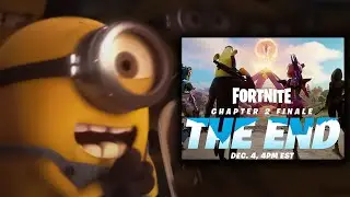 minion reacts to the end of fortnite
