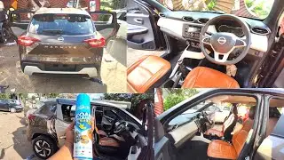 2021 Nissan Magnite Latest Accessories | Bucket Seat Covers  Lamination Wheel Caps @Tushargurujiibhopal