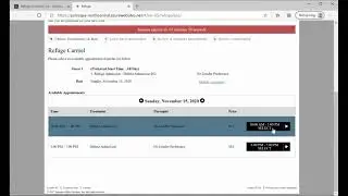 Refuge Online Admission Booking Tutorial