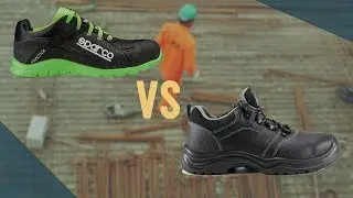 COMPARATIVA ENTRE ZAPATOS DE SEGURIDAD. SPARCO PRACTICE VS COFAN ATREO.