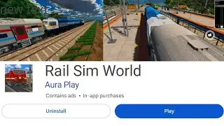 Rail Sim World Release | Rail Sim World  Gameplay | Open Problem - Download Problem - Solve  