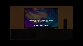 realme Smart SLED TV | Official Unboxing